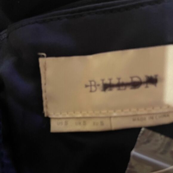 BHLDN Capulet Navy blue chiffon dress size S - Picture 7 of 7